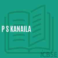P S Kanaila Primary School Logo