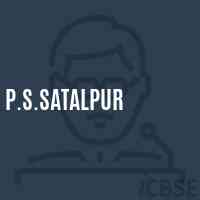 P.S.Satalpur Primary School Logo