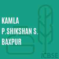 Kamla P.Shikshan S. Baxpur Primary School Logo