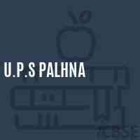 U.P.S Palhna Middle School Logo