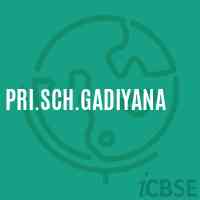 Pri.Sch.Gadiyana Primary School Logo