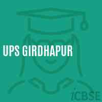 Ups Girdhapur Middle School Logo