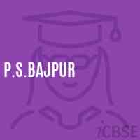 P.S.Bajpur Primary School Logo