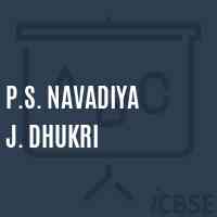 P.S. Navadiya J. Dhukri Primary School Logo