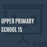Upper Primary School 15 Logo