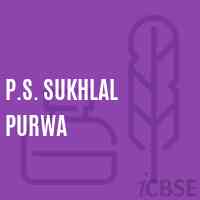 P.S. Sukhlal Purwa Primary School Logo