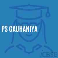 Ps Gauhaniya Primary School Logo