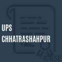 Ups Chhatrashahpur Middle School Logo