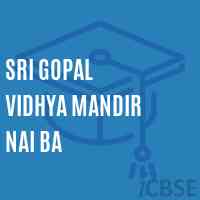Sri Gopal Vidhya Mandir Nai Ba Middle School Logo