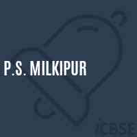 P.S. Milkipur Primary School Logo