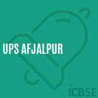 Ups Afjalpur Middle School Logo