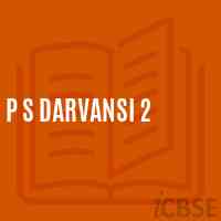 P S Darvansi 2 Primary School Logo