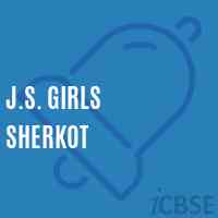 J.S. Girls Sherkot Middle School Logo