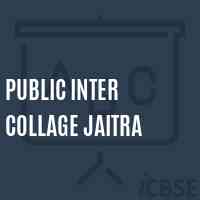 Public Inter Collage Jaitra High School Logo