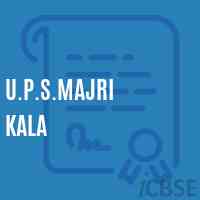 U.P.S.Majri Kala Middle School Logo
