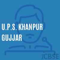 U.P.S. Khanpur Gujjar Middle School Logo