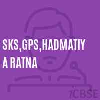 Sks,Gps,Hadmatiya Ratna Primary School Logo