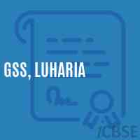 Gss, Luharia Secondary School Logo