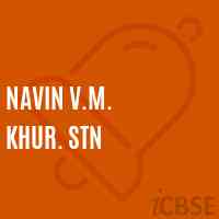 Navin V.M. Khur. Stn Primary School Logo
