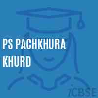 Ps Pachkhura Khurd Primary School Logo
