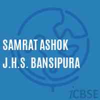 Samrat Ashok J.H.S. Bansipura Middle School Logo