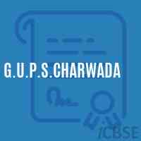 G.U.P.S.Charwada Middle School Logo