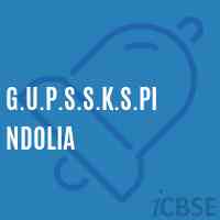 G.U.P.S.S.K.S.Pindolia Middle School Logo