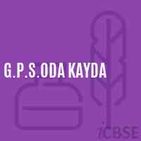 G.P.S.Oda Kayda Primary School Logo