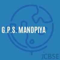 G.P.S. Mandpiya Primary School Logo