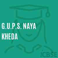 G.U.P.S. Naya Kheda Middle School Logo