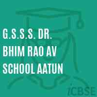 G.S.S.S. Dr. Bhim Rao Av School Aatun Logo