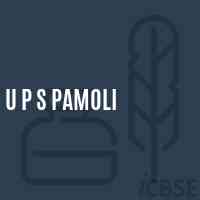 U P S Pamoli Middle School Logo