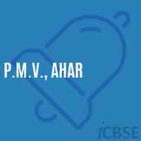 P.M.V., Ahar Middle School Logo