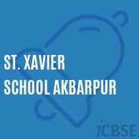 St. Xavier School Akbarpur Logo