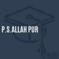 P.S.Allah Pur Primary School Logo