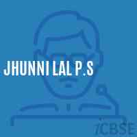 Jhunni Lal P.S Primary School Logo