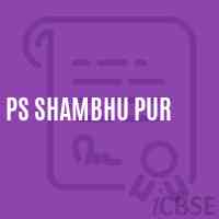 Ps Shambhu Pur Primary School Logo