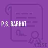 P.S. Barhat Primary School Logo