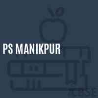 Ps Manikpur Primary School Logo
