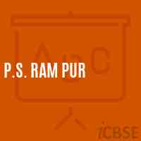P.S. Ram Pur Primary School Logo