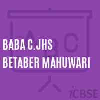 Baba C.Jhs Betaber Mahuwari Middle School Logo