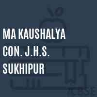 Ma Kaushalya Con. J.H.S. Sukhipur Middle School Logo