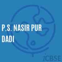 P.S. Nasir Pur Dadi Primary School Logo