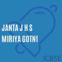 Janta J H S Miriya Gotni Middle School Logo