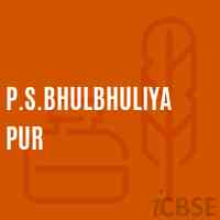 P.S.Bhulbhuliya Pur Primary School Logo
