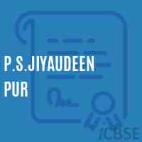 P.S.Jiyaudeen Pur Primary School Logo