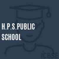H.P.S.Public School Logo