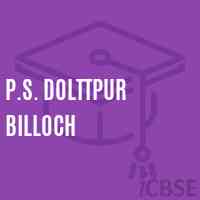 P.S. Dolttpur Billoch Primary School Logo