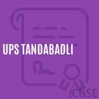 Ups Tandabadli Middle School Logo