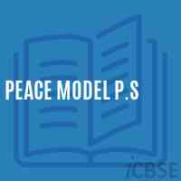 Peace Model P.S Primary School Logo